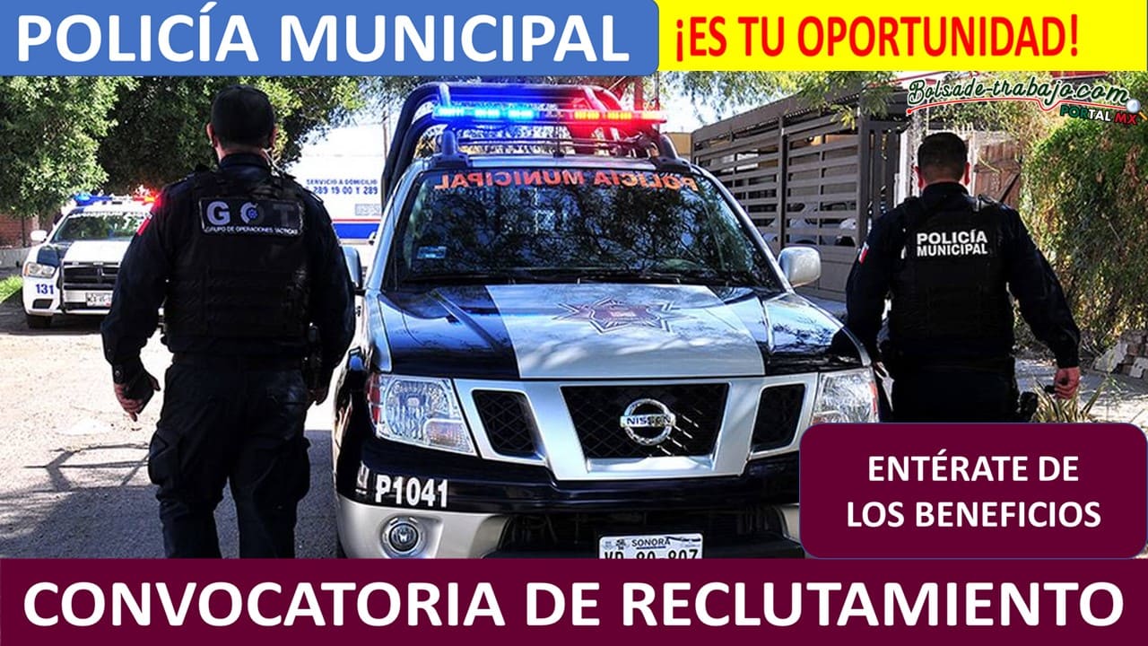 Convocatoria Policía Municipal Huatabampo, Sonora