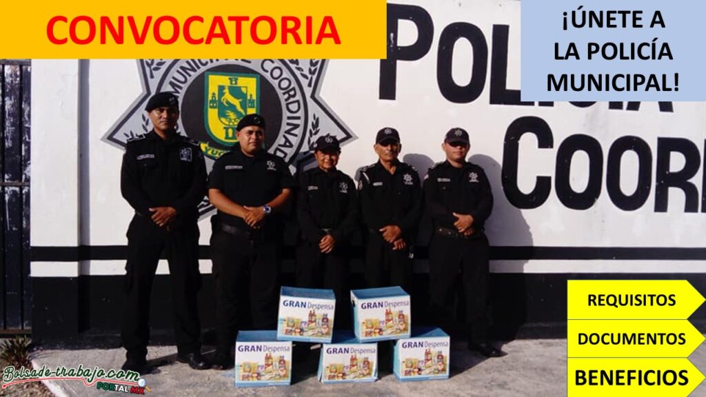 Convocatoria Policía Municipal Hunucmá, Yucatán