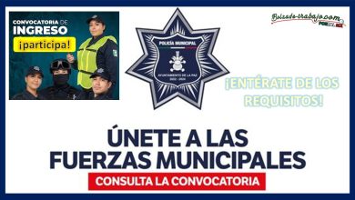 Convocatoria Policía Municipal La Paz, Estado de México