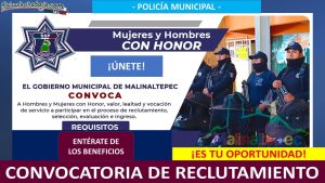 Convocatoria Policía Municipal de Malinaltepec, Guerrero