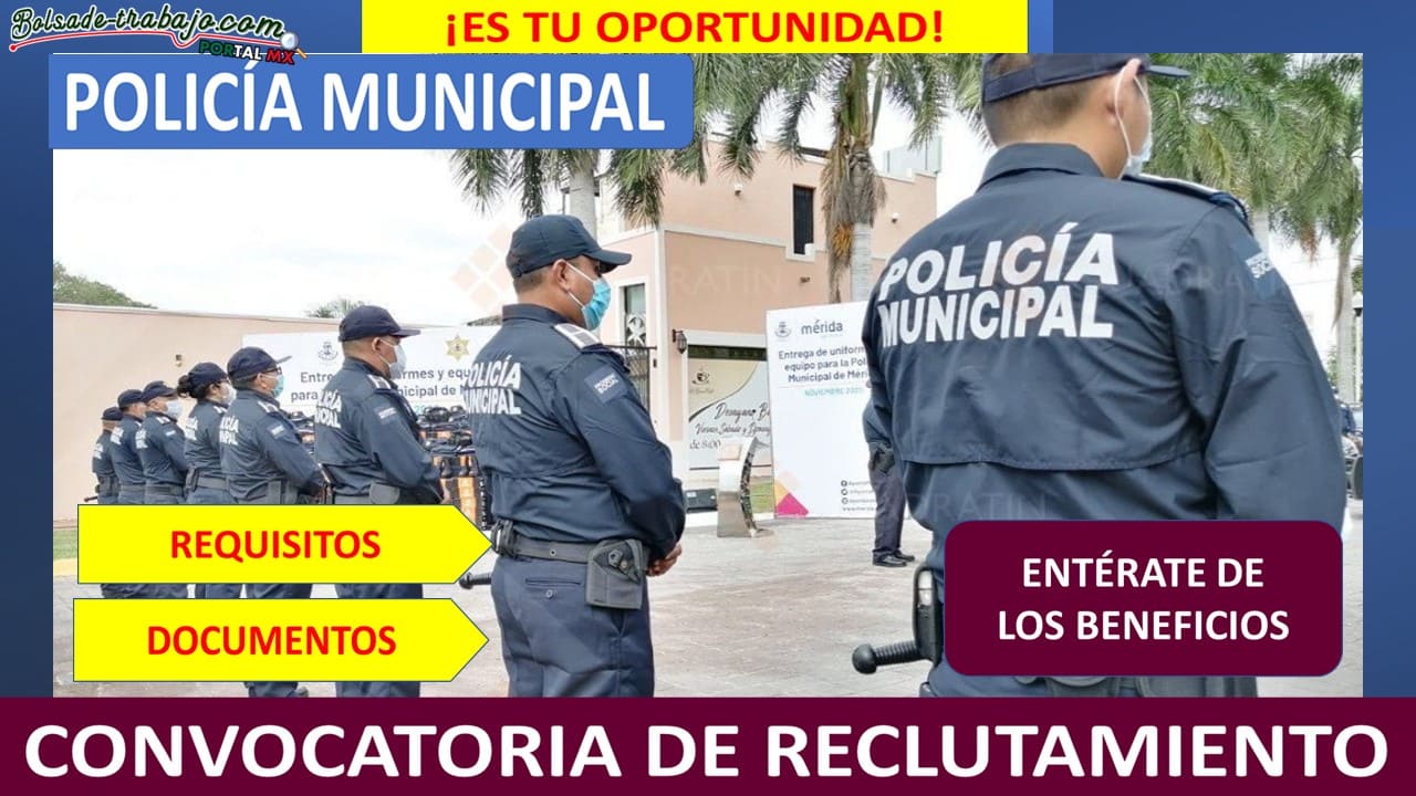 Convocatoria Policía Municipal de Maní Yucatán