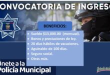 Convocatoria Policía Municipal Manzanillo, Colima