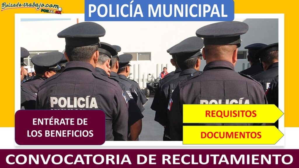 Convocatoria Policía Municipal de Moctezuma, San Luis Potosí