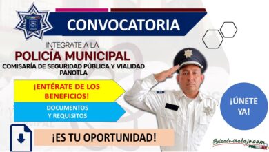 Convocatoria Policía Municipal Panotla, Tlaxcala