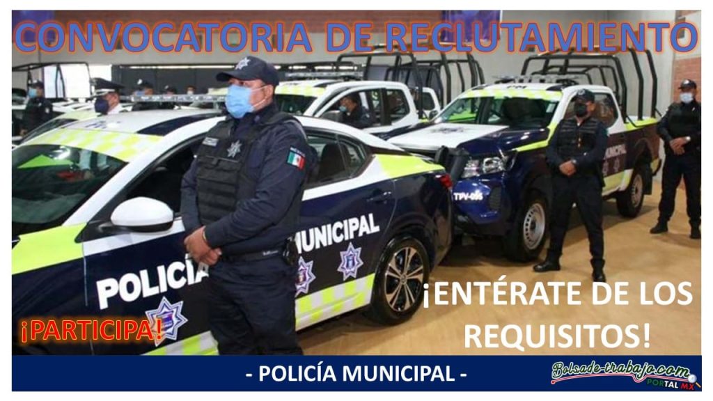 Convocatoria Policía Municipal de Papalotla, Estado de México