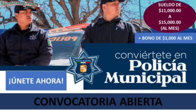 Convocatoria Policía Municipal Parras de la Fuente, Coahuila de Zaragoza