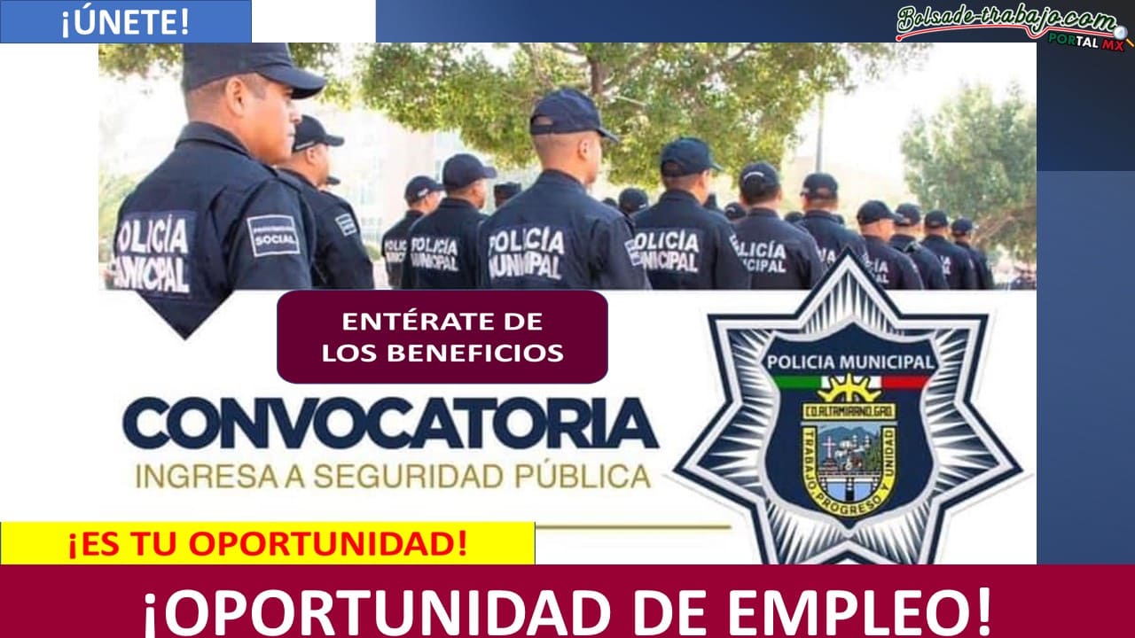 Convocatoria Policía Municipal de Pungarabato, Guerrero