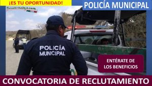 Convocatoria Policía Municipal de Reforma, Chiapas