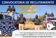 Convocatoria Policía Municipal de San Nicolás de los Ranchos, Puebla