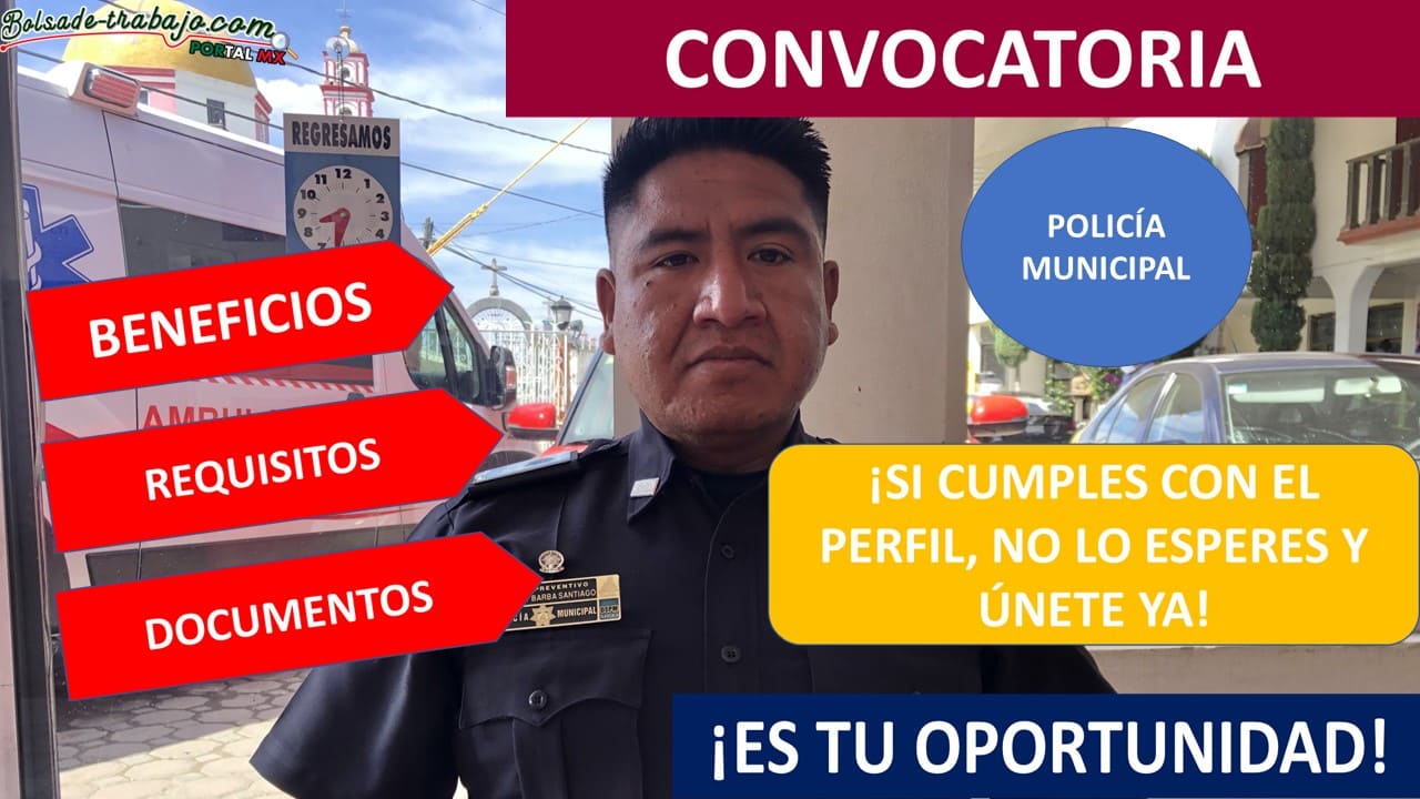 Convocatoria Policía Municipal Santa Ana Nopalucan, Tlaxcala