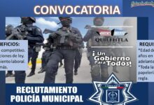 Convocatoria Policía Municipal Santa Cruz Quilehtla