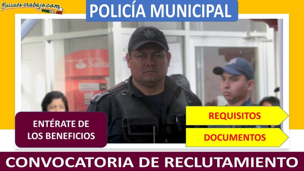 Convocatoria Policía Municipal de Santa Lucía del Camino, Oaxaca