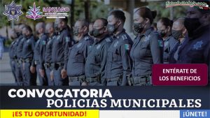 Convocatoria Policía Municipal de Santiago de Anaya, Hidalgo