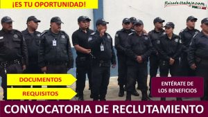 Convocatoria Policía Municipal de Santiago Tulantepec de Lugo Guerrero, Hidalgo