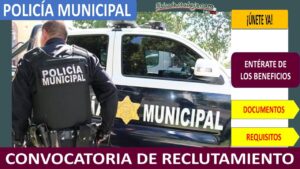 Convocatoria Policía Municipal Siltepec, Chiapas