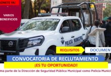 Convocatoria PolicÃ­a Municipal TangancÃ­cuaro De Arista, MichoacÃ¡n