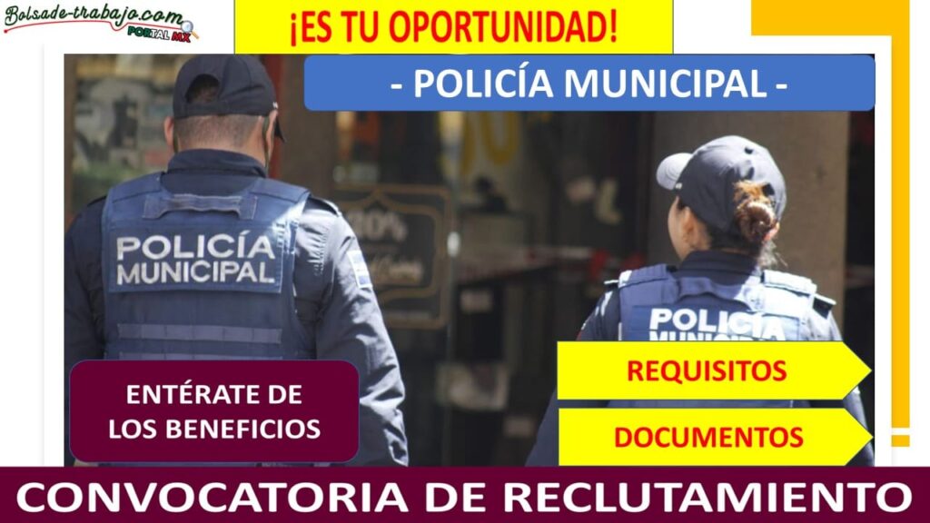 Convocatoria Policía Municipal de Tecamachalco, Puebla