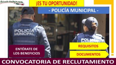 Convocatoria Policía Municipal de Tecamachalco, Puebla