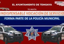 Convocatoria Policía Municipal Temoaya, Estado de México