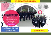 Convocatoria Policía Municipal de Tenancingo, Estado de México