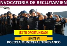 Convocatoria PolicÃ­a Municipal Tepeyanco, Tlaxcala
