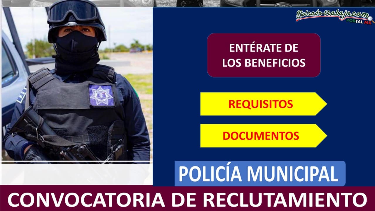 Convocatoria Policía Municipal Tequisquiapan, Querétaro
