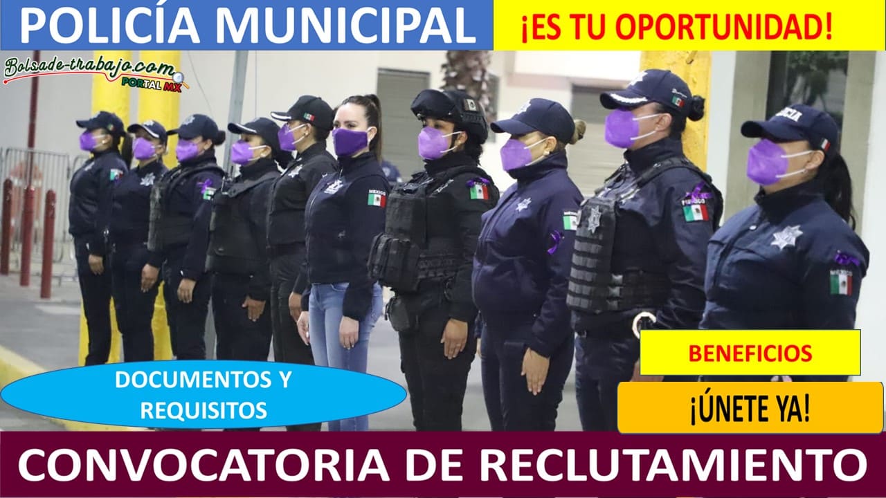 Convocatoria Policía Municipal Tequixquiac, Estado de México