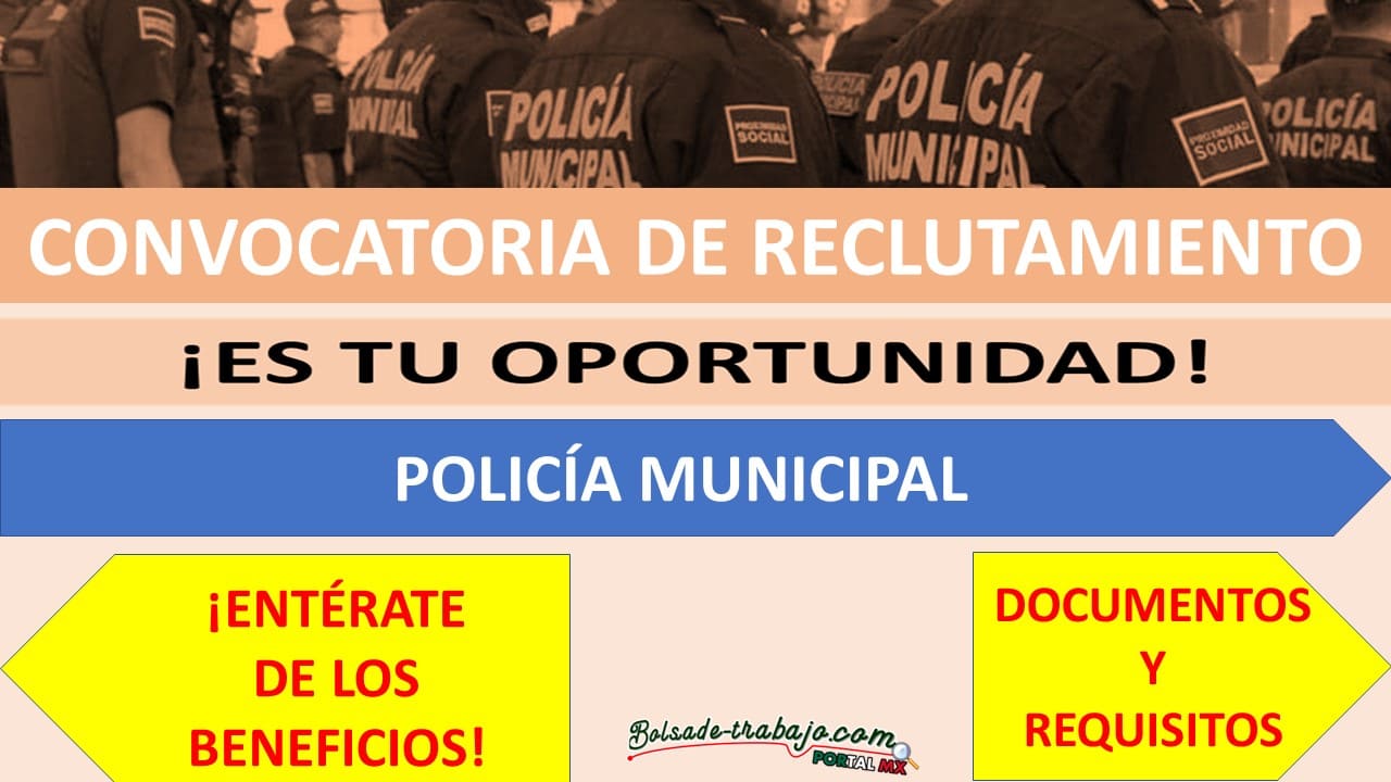 Convocatoria Policía Municipal Terrenate, Tlaxcala