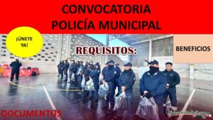 Convocatoria Policía Municipal Tetela del Volcán, Morelos