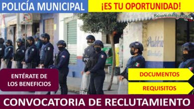 Convocatoria Policía Municipal Tlahuapan, Puebla