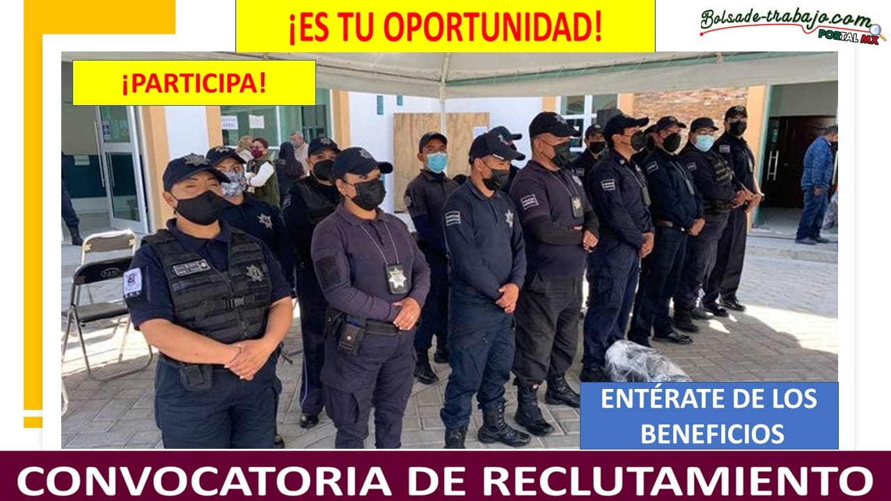 Convocatoria Policía Municipal de Tocatlán, Tlaxcala