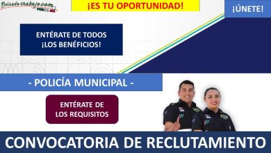 Convocatoria Policía Municipal de Toluca, Estado de México