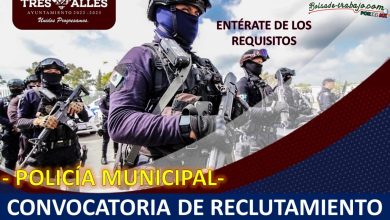 Convocatoria Policía Municipal Tres Valles, Veracruz