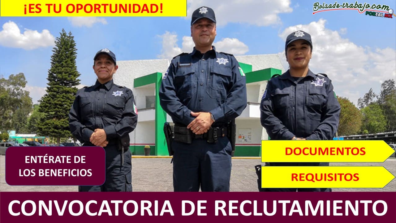 Convocatoria Policía Municipal de Tula de Allende, Hidalgo