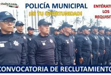Convocatoria Policía Municipal de Texistepec, Veracruz