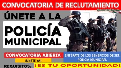 Convocatoria Policía Municipal Villa Unión, Coahuila de Zaragoza
