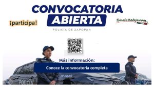 Convocatoria Policía Municipal Zapopan Jalisco