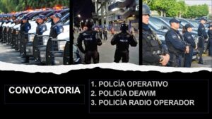 Policía Operativo, Policía DEAViM Y Policía Radio Operador