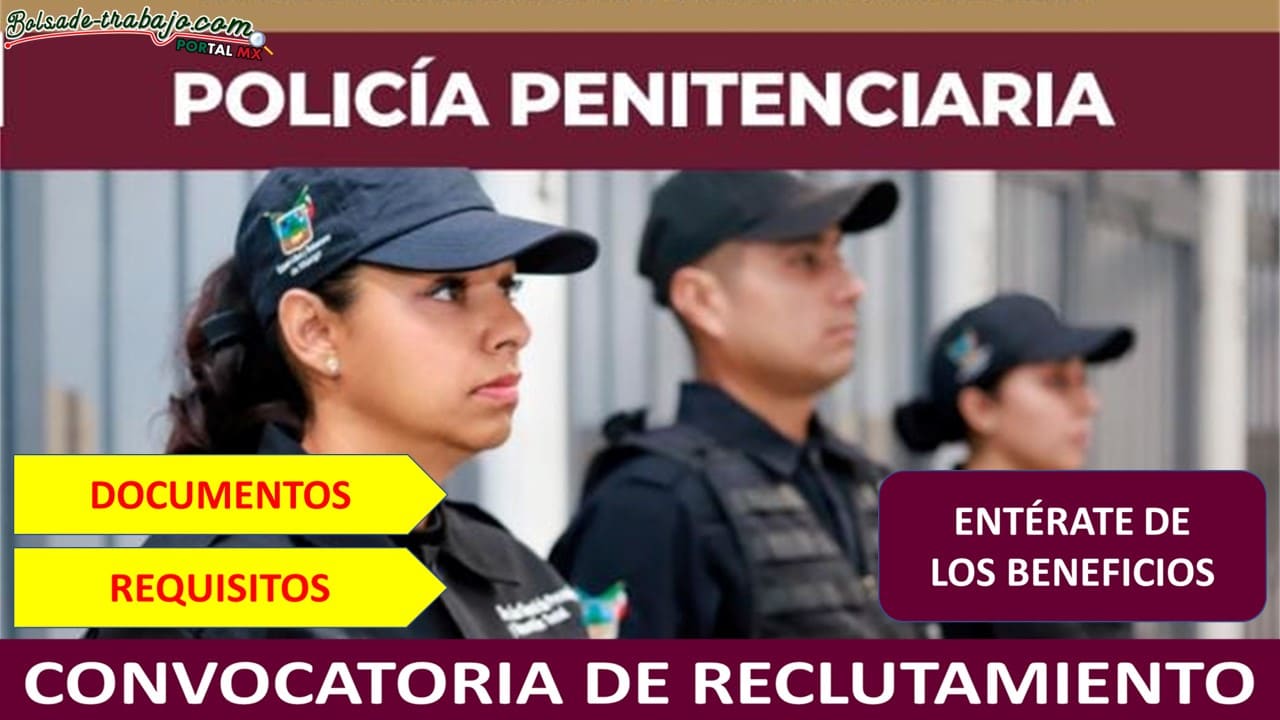 Convocatoria Policía Penitenciario de Hidalgo