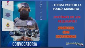 Convocatoria Policía Preventiva de Tequisquiapan, Querétaro