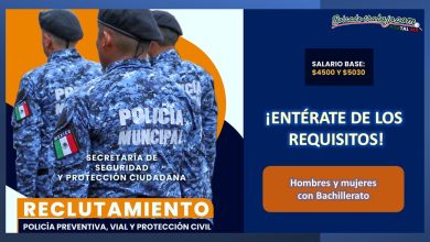 Convocatoria Policía Preventiva-Vial-Protección Civil en Chignautla, Puebla
