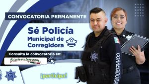 Convocatoria Policía Preventivo de Corregidora, Querétaro