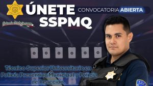 Convocatoria Policía Preventivo Municipal y Policía de Reacción, Querétaro