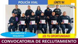 Convocatoria Policía Vial de San Pedro, Coahuila de Zaragoza