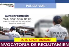 Convocatoria PolicÃ­a Vial de La Huerta, Jalisco