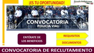 Convocatoria Policía Vial de Santa Cruz Xoxocotlán, Oaxaca