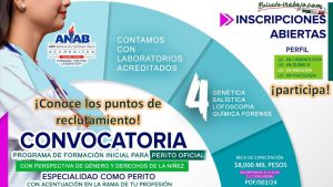 Convocatoria Programa de Formación Inicial para Perito Oficial FGE Coahuila