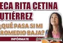 BECA RITA CETINA| ¿PUEDE ESTAR EN RIESGO MI APOYO POR BAJAR EL PROMEDIO?