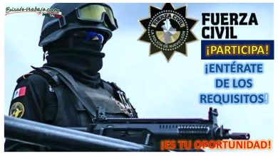 Convocatoria Reclutamiento para la Fuerza Civil