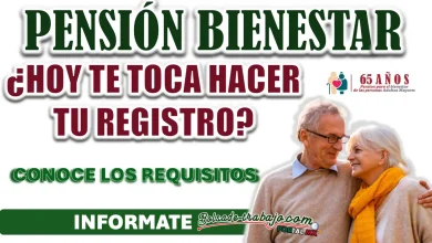 PENSIÓN BIENESTAR| ¿QUIÉNES HARÁN SU REGISTRO EL DÍA DE HOY 21 DE JULIO?